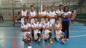 Equipe Sub-17 de Vôlei de Camaçari. Foto: Divulgação.